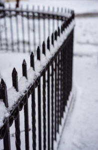 hercules fence northern va fence ready for winter